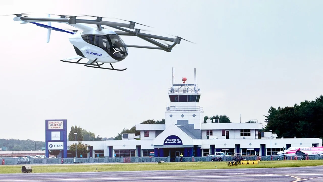 El taxi volador de SkyDrive ya está en el aire en Carolina del Sur