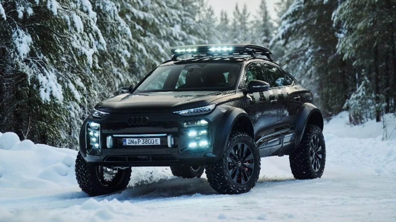 El prototipo todoterreno del Audi Q6 e-tron podría escalar el Monte Everest… Bueno, probablemente…