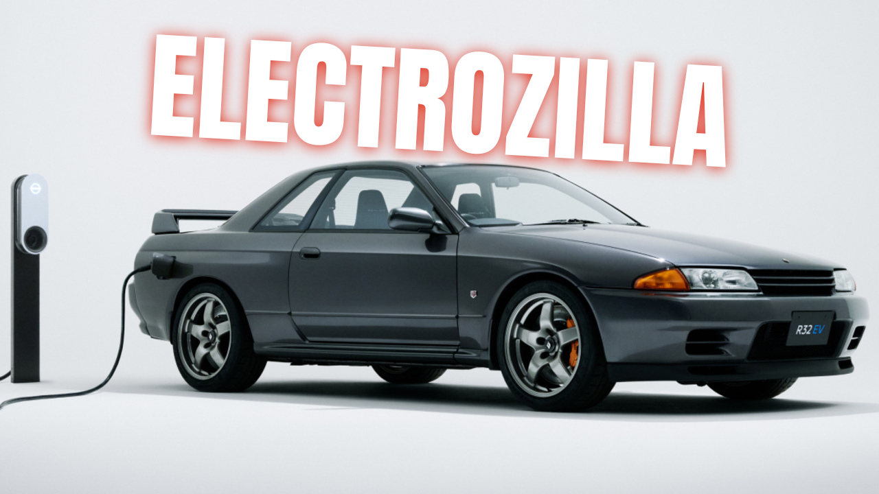 No puede ser… Nissan ha convertido un clásico R32 GT-R en un asesino silencioso (eléctrico)