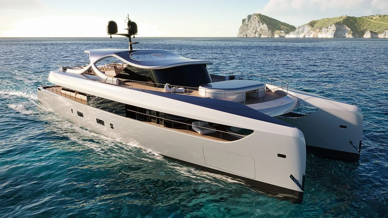El futuro de los yates es eléctrico Y el catamarán SOLSEA de Rossinavi es la prueba viviente