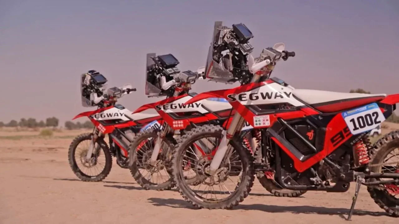 La Segway X1000, una moto eléctrica todoterreno, se enfrenta al Dakar