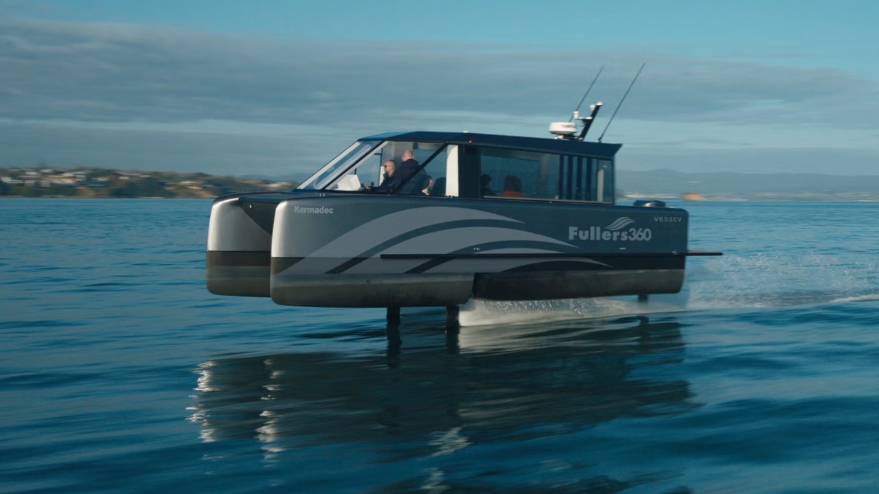Ferry Eléctrico Revolucionario Alza el Vuelo en Oceanía