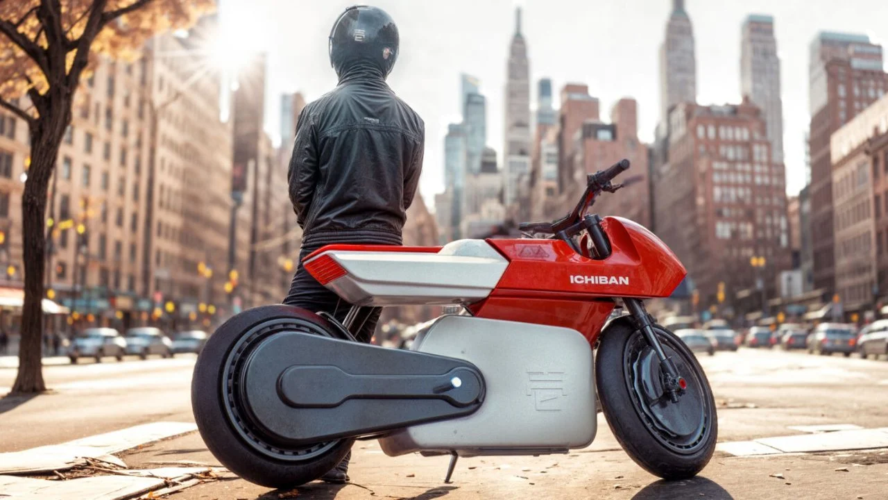 Ichiban: La Moto Eléctrica Retro que Desafía el Futuro