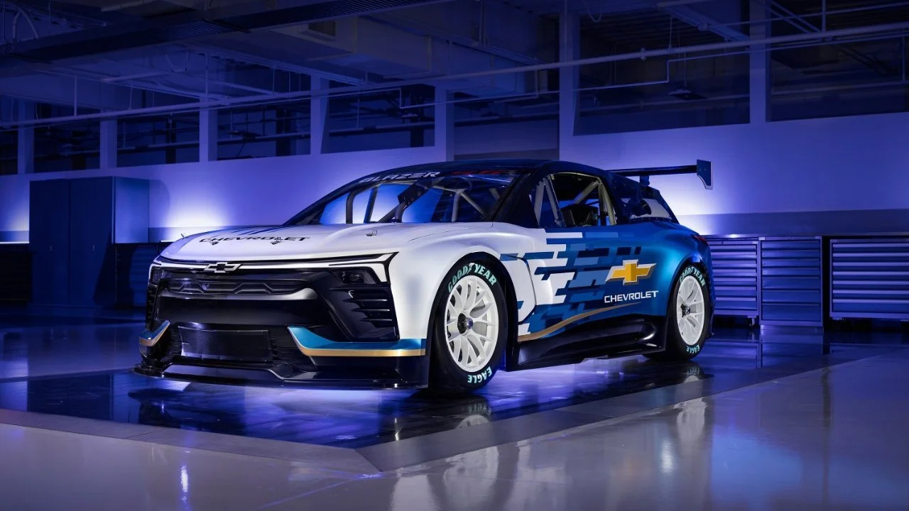 Madre mía… El Chevrolet Blazer EV.R eléctrico.R Quiere derretir el asfalto