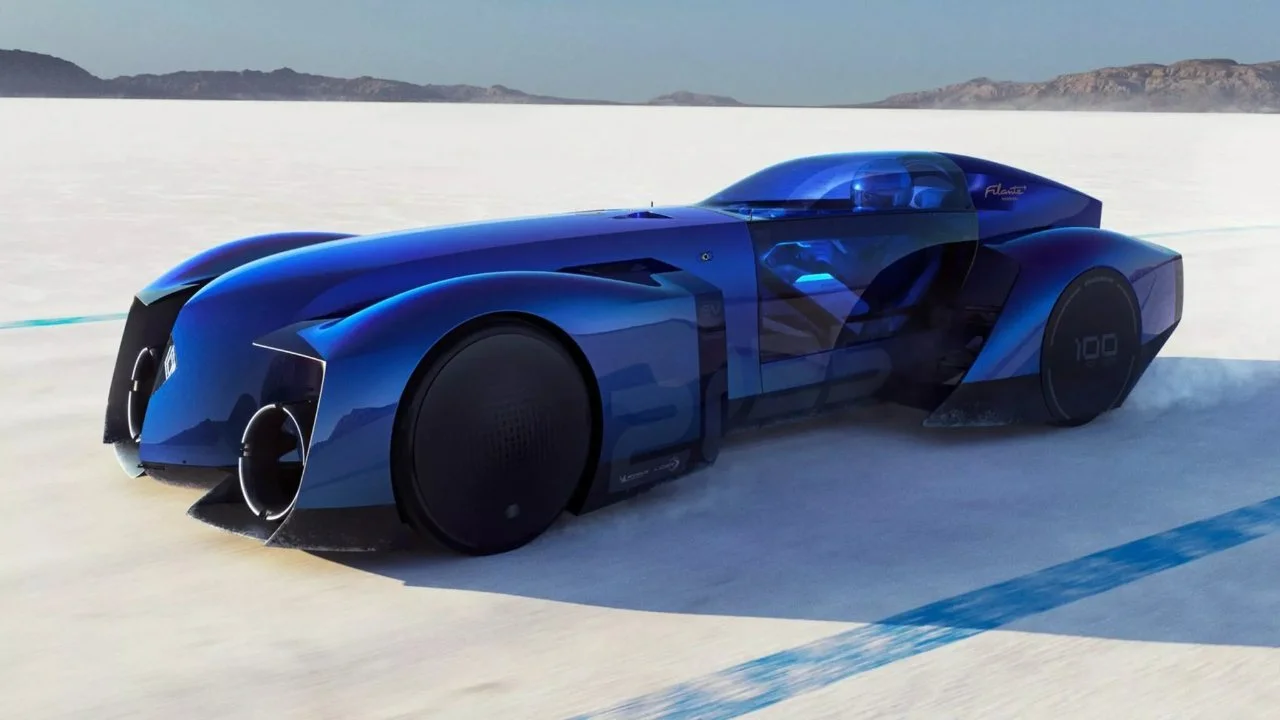El Renault Filante Record 2025: un bólido retro-futurista que busca romper récords de autonomía