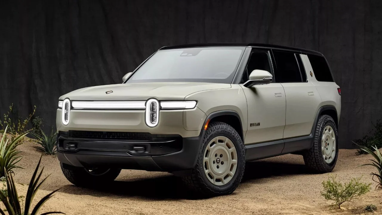 El Desierto Espejismo de Rivian: R1T y R1S de 850 HP Edición Duna de California