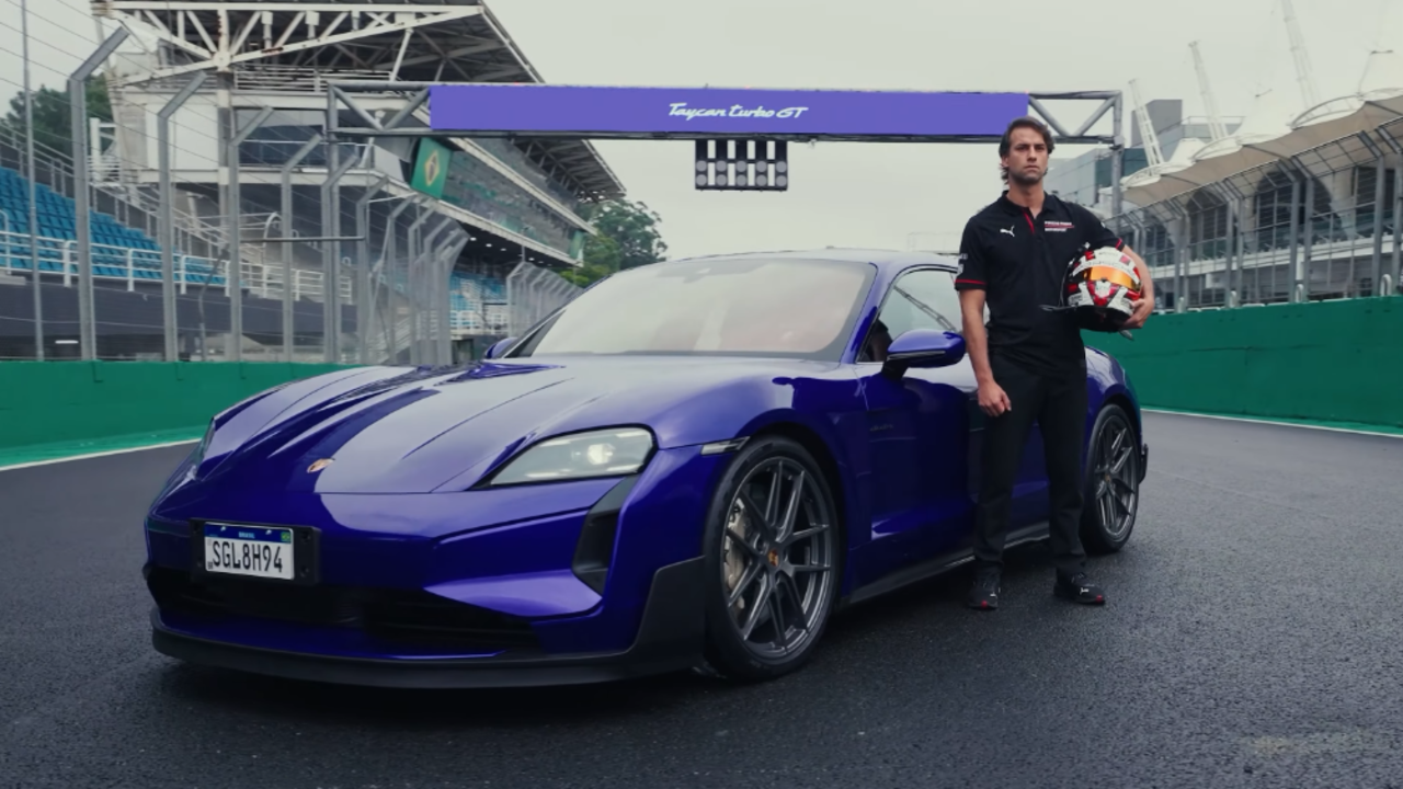 Relámpago Púrpura: Porsche Taycan Turbo GT Azota Interlagos Sin Piedad