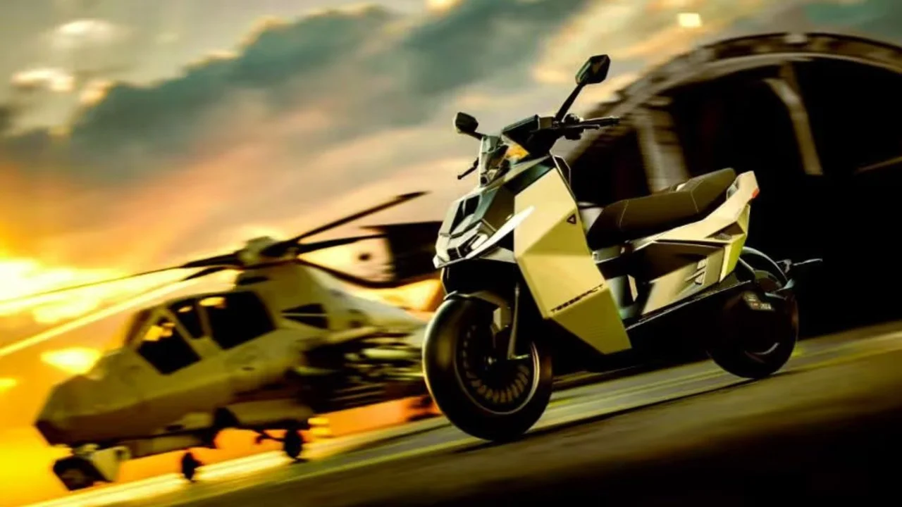 De Campo de Batalla a Boutique: El Scooter Eléctrico Que Se Cree Helicóptero