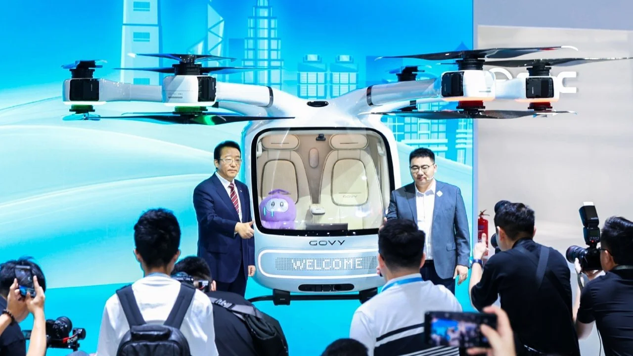 China está vendiendo autos voladores por el precio de un Porsche