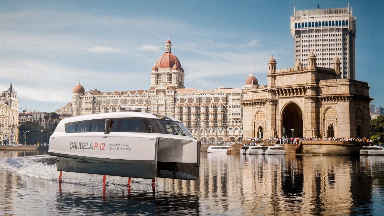 El Sueño Eléctrico de Mumbai Vuela Alto sobre el Agua