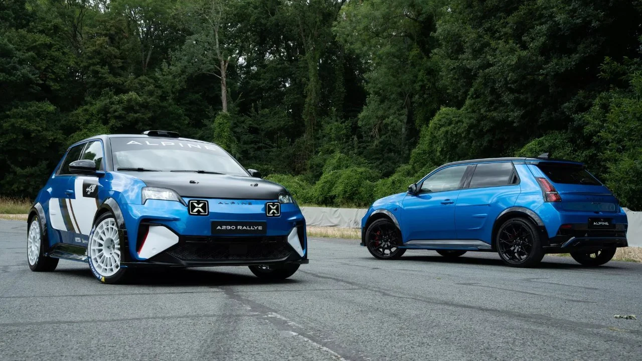 ¿Alguna vez has querido correr un rally en un auto eléctrico? El Alpine A290 es la respuesta