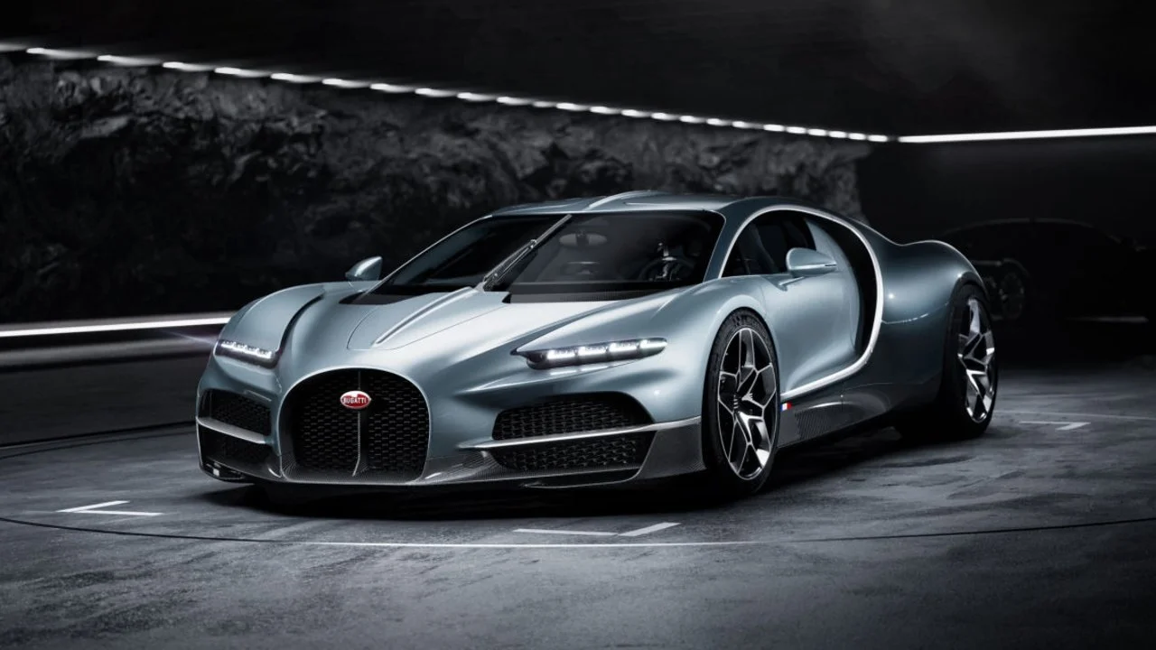 Bugatti le conectó una central eléctrica a un motor V16. Brillante
