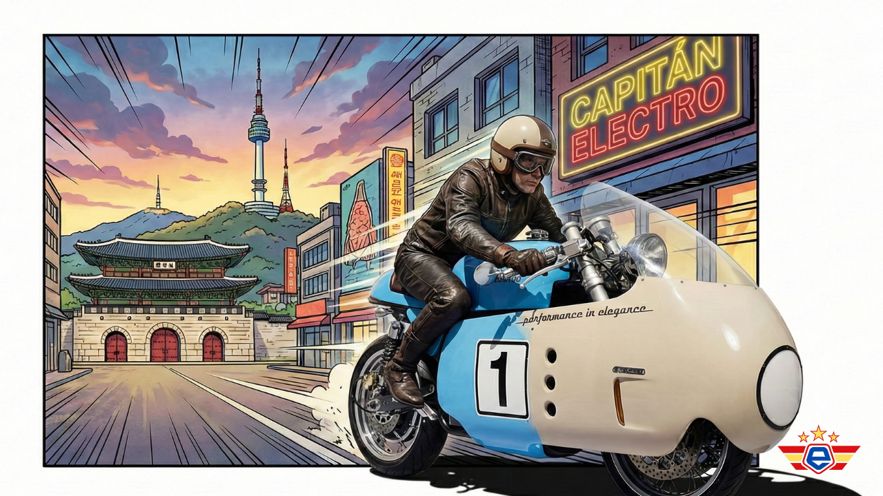 La Café Racer eléctrica de $50,000 USD nombrada por un chiste de papá
