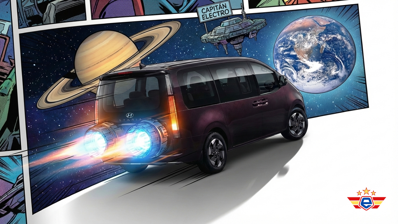 Hyundai Staria Electric: Una Barra de Pan de Ciencia Ficción
