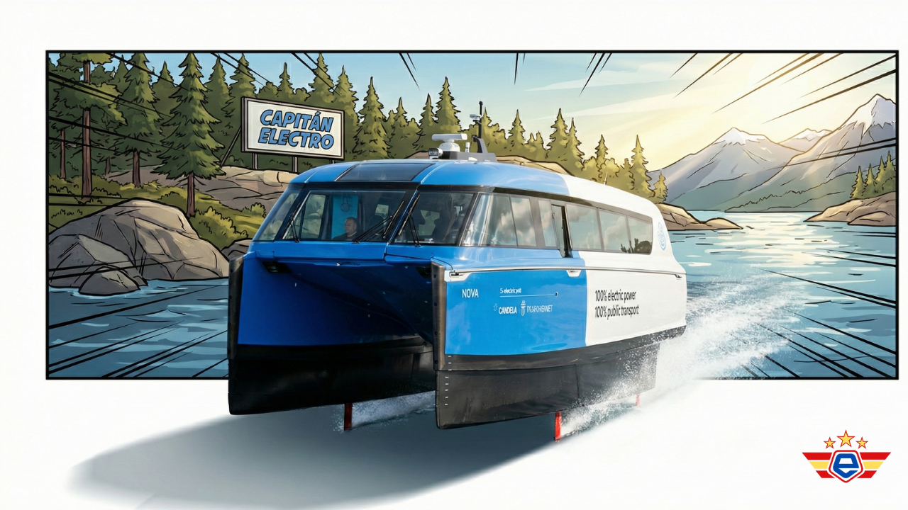 Héroe del Hidroala: Un Bote Eléctrico Que Realmente Funciona