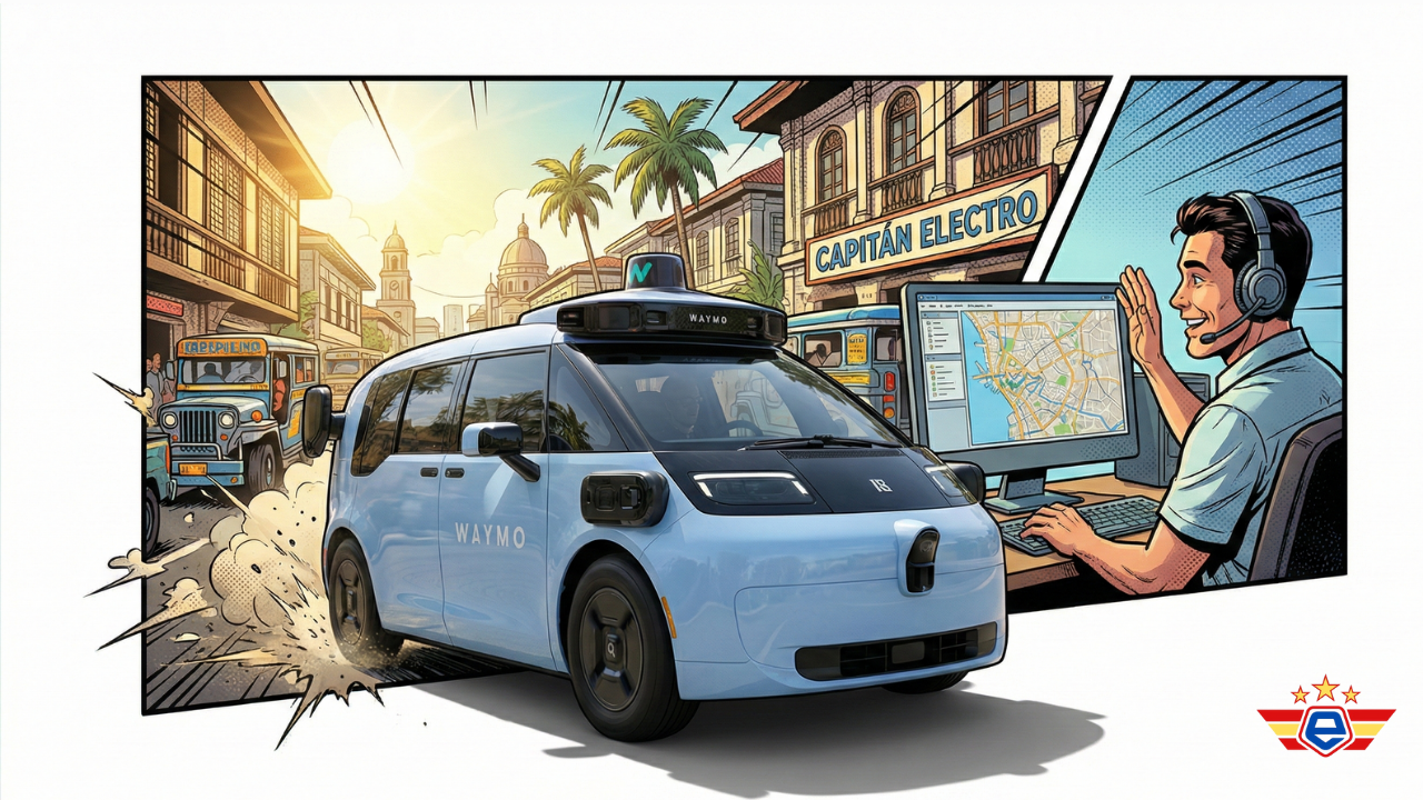 El conductor “fantasma” de Waymo es en realidad solo un tipo en Manila