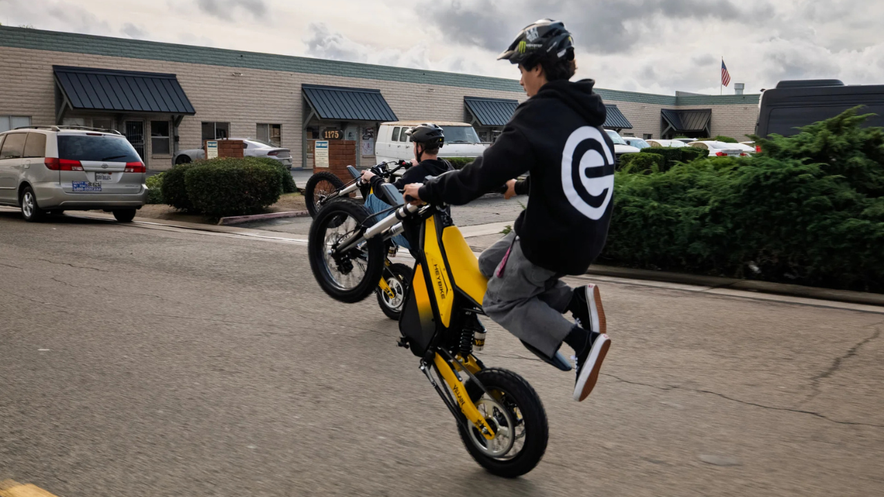   Image Credit: Heybike.  