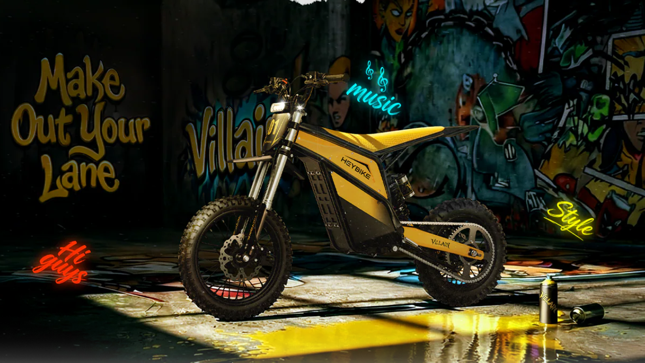   Image Credit: Heybike.  
