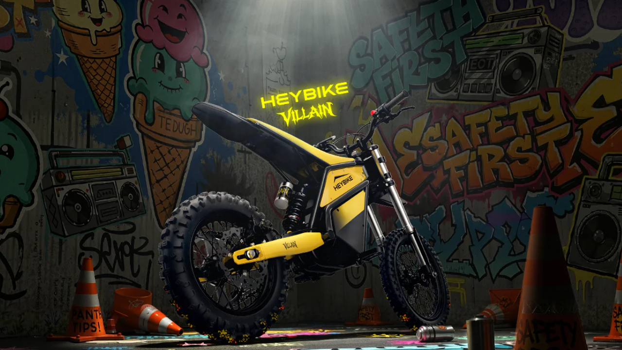   Image Credit: Heybike.  