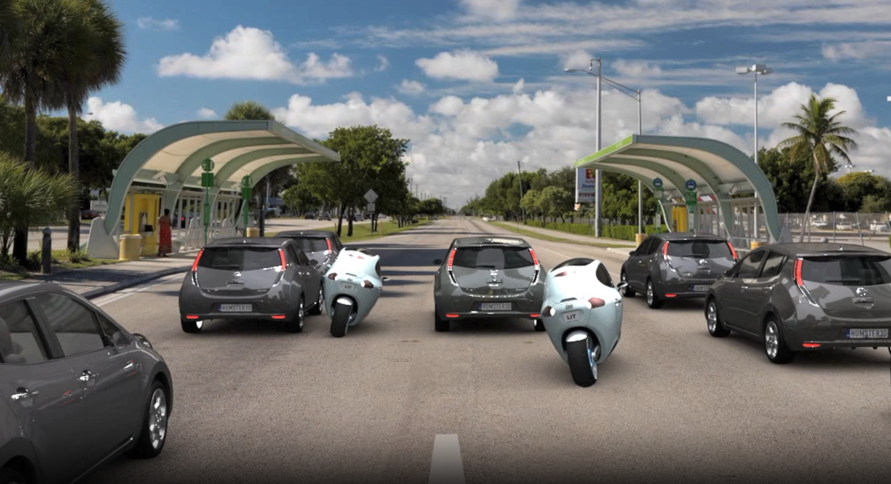   Image Credit: Lit Motors.  