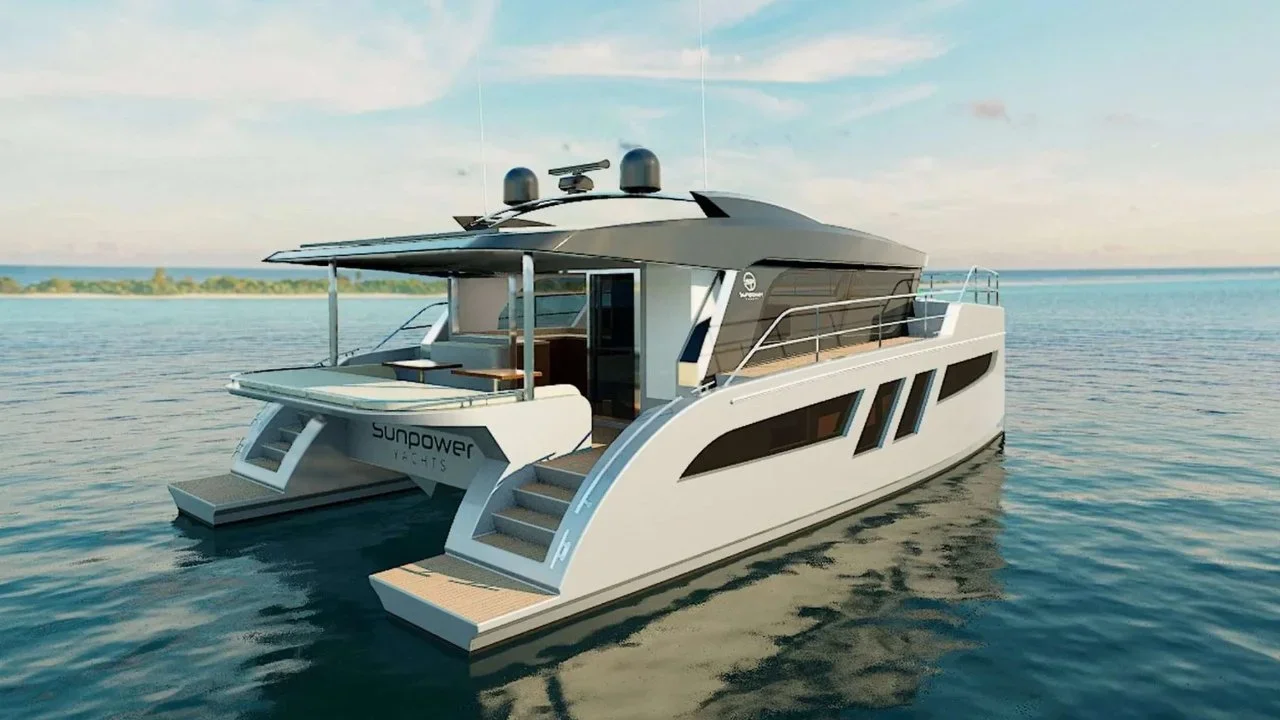   Image Credit: Sunpower Yachts.  