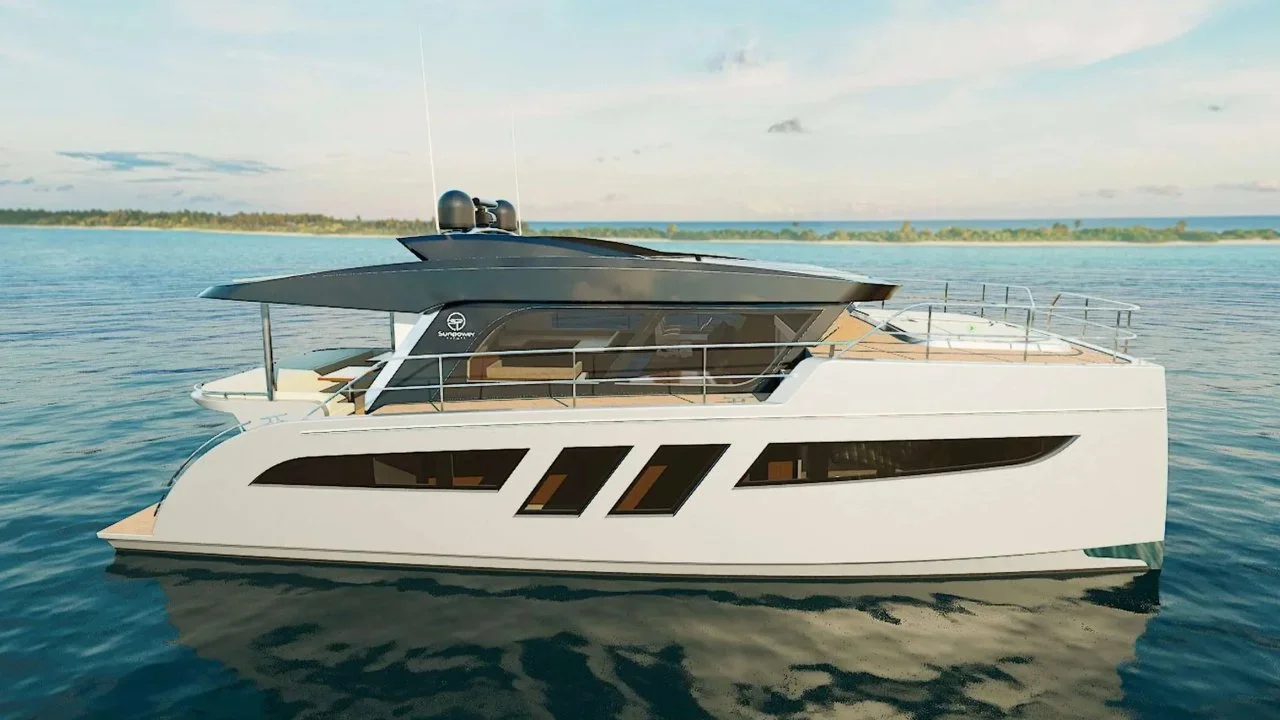   Image Credit: Sunpower Yachts.  