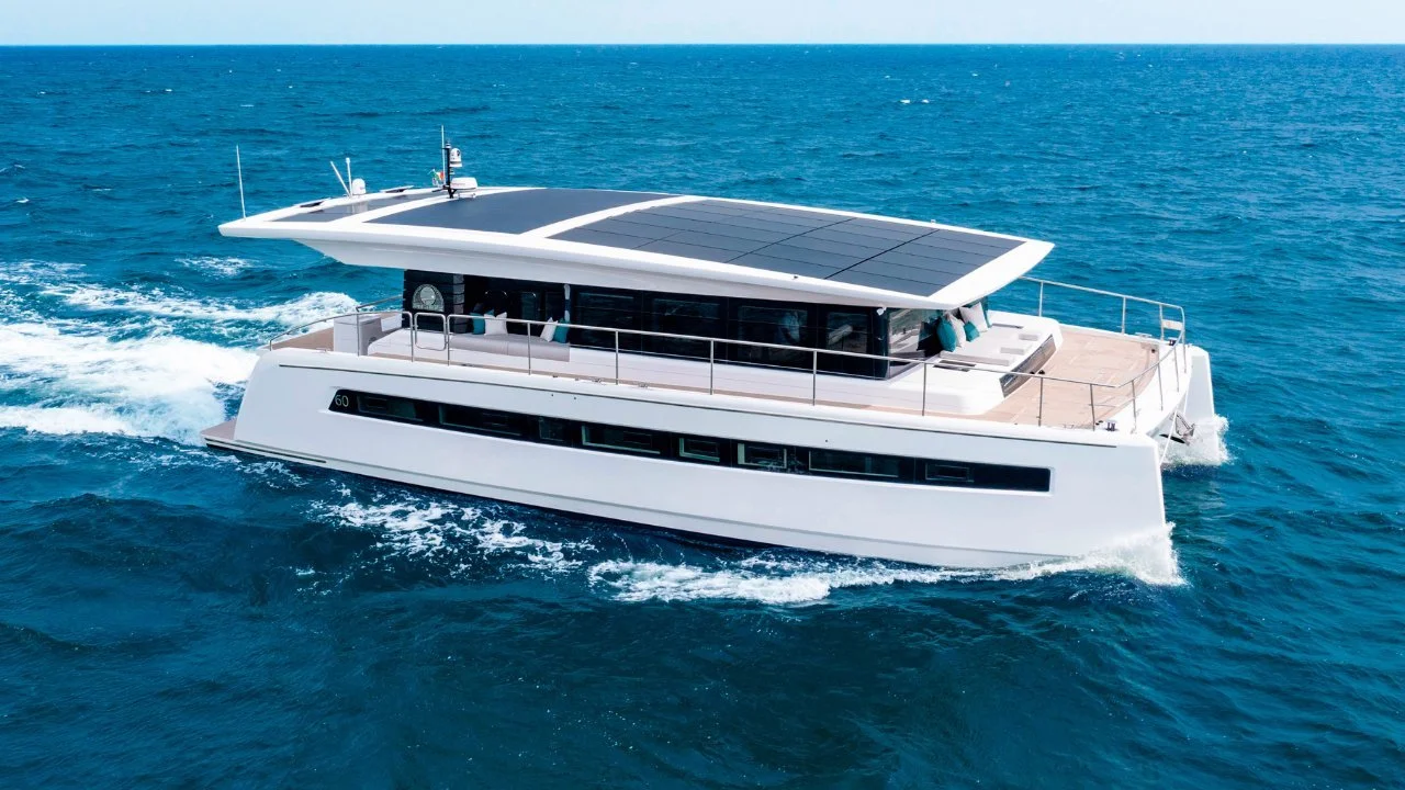    Silent Yachts S60.    Image Credit: Silent Yachts.  