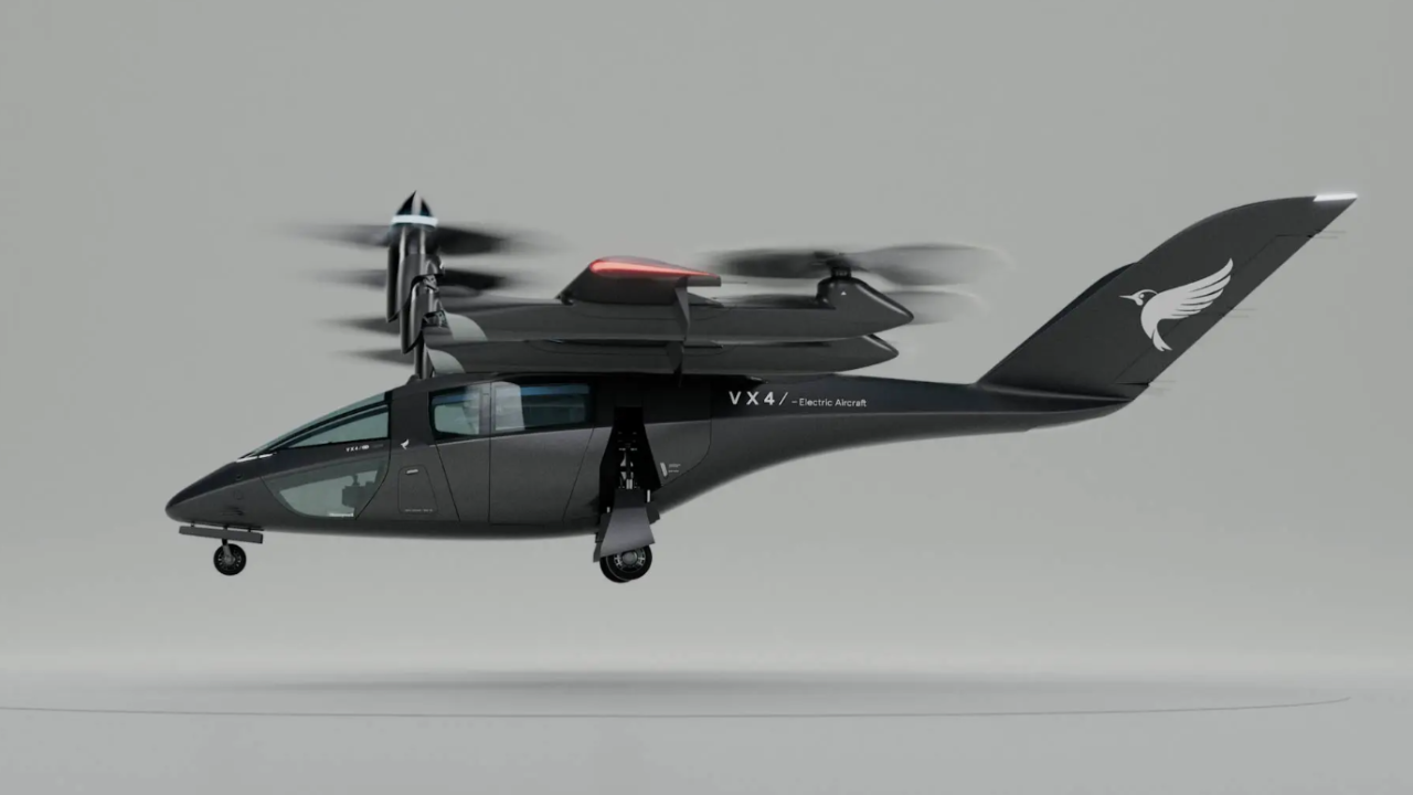   Image Credit: Vertical Aerospace.  